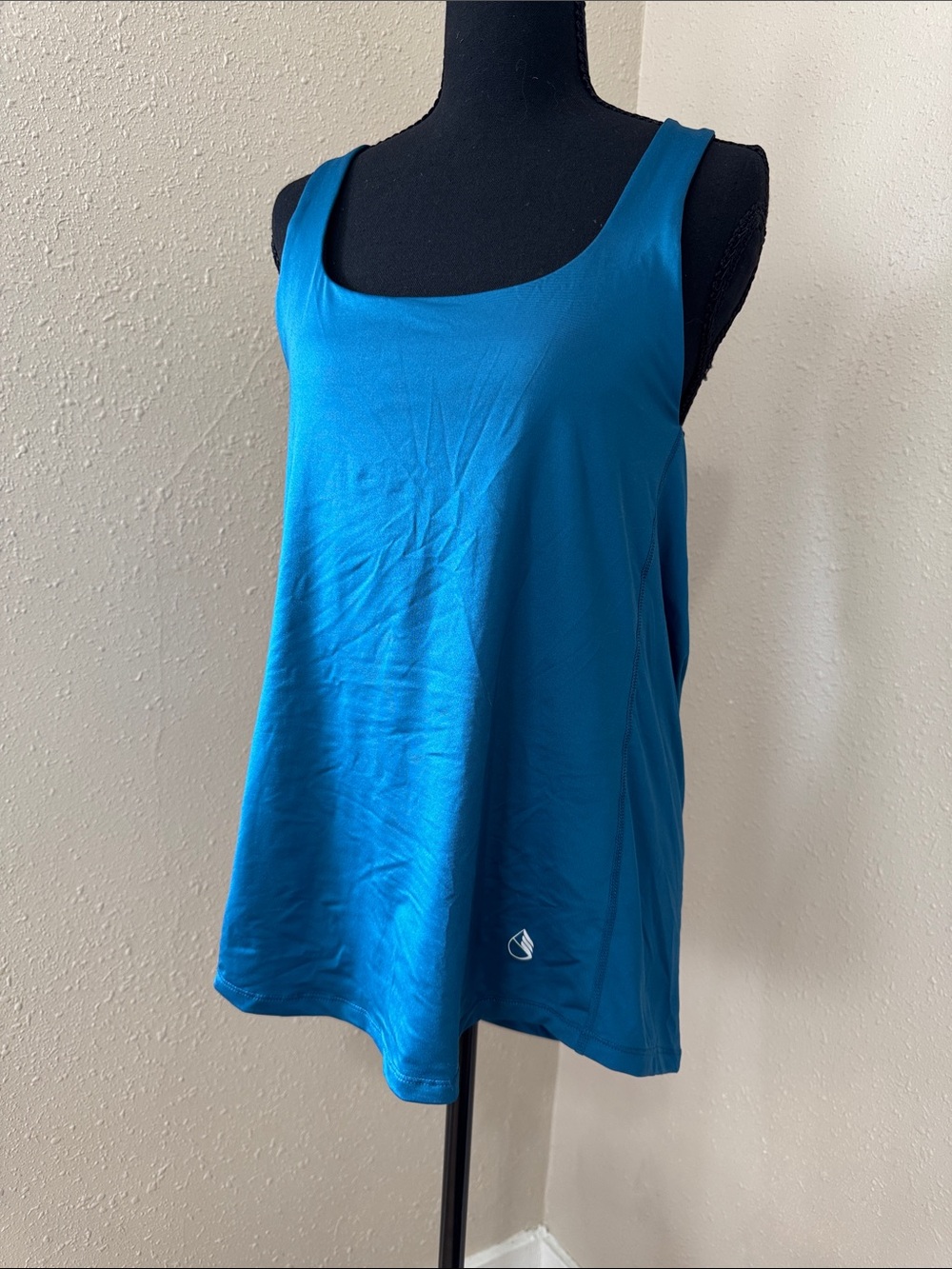 Women’s Teal Scoop Neck Performance Tank Top